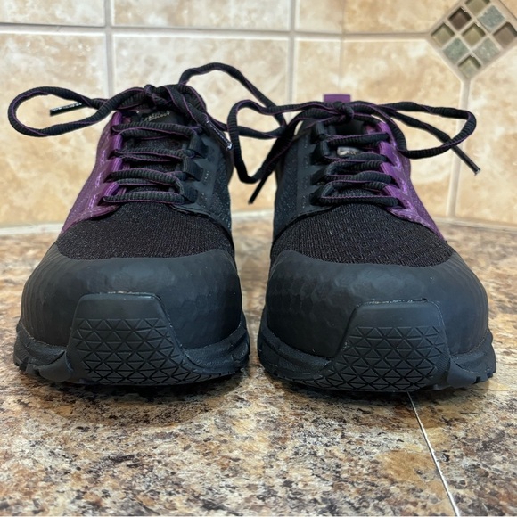 Timberland PRO Day One Radius Safety Toe Work Shoes Size 8 1/2 Purple Bl… - Picture 5 of 12
